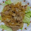 クックCYD6O1☆'s cooksnap of when they made 豚バラ肉で☆簡単生姜焼き.