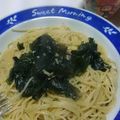haru0415m's cooksnap of when they made ツナとワカメの和風パスタ.
