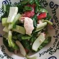 ひろぅみん's cooksnap of when they made ＊生チンゲンサイとツナのサラダ＊.