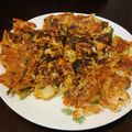 ポン次's cooksnap of when they made 野菜たっぷりチヂミ.