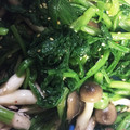 ころぽんたん's cooksnap of when they made めんつゆ活用！小松菜としめじのナムル.