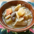 花時計咲いた's cooksnap of when they made 根菜のけんちん汁.