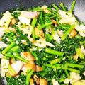 Aya2203104's cooksnap of when they made 超簡単★のらぼう菜のペペロンチーノ炒め.