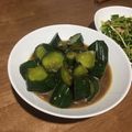 ＊まめゴマ＊'s cooksnap of when they made 超簡単♪キュウリのわさび醤油漬け.