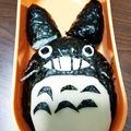 キナコモチ☆'s cooksnap of when they made キャラ弁初心者♡トトロ.