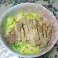 のり子のおかず♪'s cooksnap of when they made 電子レンジで♪簡単蒸し鶏.