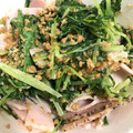 Yoshiiiko☆'s cooksnap of when they made 水菜とハム炒め お弁当に‼.