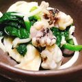 mami♪123's cooksnap of when they made イイダコ&ニラの酢味噌和え♪.
