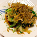 Moffyyy's cooksnap of when they made 柚子香るとろっと水菜のお浸し.