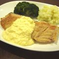 ラテちん's cooksnap of when they made 鮭のムニエル タルタルソース掛け.