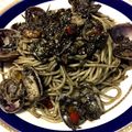 おこわだいすき※'s cooksnap of when they made ☆真っ黒！イカスミパスタ☆.