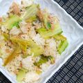 nosso's cooksnap of when they made ツナレタスの塩レモン炒飯.