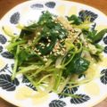 YUKIKI☆'s cooksnap of when they made 玉ねぎ三つ葉のナムル.