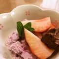 ぽんず推し！'s cooksnap of when they made 塩生クリームDEいちごヨーグルトあいす.