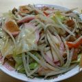クックO5U4SE☆'s cooksnap of when they made 簡単 節約 ズボラ 男飯の野菜皿うどん.