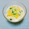 まあまま☆0403's cooksnap of when they made スプーンでどうぞ♪夏のさっぱり白和え.