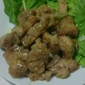 ヨシヨッシー's cooksnap of when they made 鶏肉の味噌炒め.