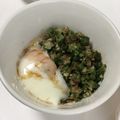 クックS0G2X1☆'s cooksnap of when they made すき家まぜのっけ風オクラ&温玉.