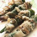 Ebi1783☆'s cooksnap of when they made レンジでチンッ！簡単オクラの豚肉巻き.