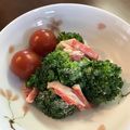 ☆ぼうchan☆'s cooksnap of when they made お弁当に♬ ブロッコリーとカニカマ和え.
