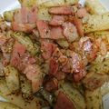 naki1227's cooksnap of when they made 長芋とベーコンのバター醤油炒め青のり風味.