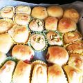 たまごちくわつくね8's cooksnap of when they made はちみつヨーグルトロールパン HB使用.