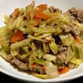 未来への扉's cooksnap of when they made 豚バラとキャベツの味噌マヨ炒め.