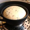 NANAちゃん7's cooksnap of when they made 子供の朝食おやつに☆黒ごまきなこ蒸しパン.
