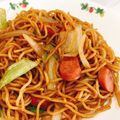 Chunachan's cooksnap of when they made 市販焼きそばの麺を美味しくする方法！.