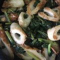 あやねるねるねるね's cooksnap of when they made ♥大根の葉とちっかのオイマヨ炒め♥.