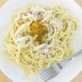 ファンカットさん's cooksnap of when they made 簡単牛乳と卵のカルボナーラ.