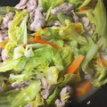 ちゃぎー's cooksnap of when they made 簡単！春キャベツと豚バラの旨辛味噌炒め.