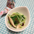 ぽぽきゅ's cooksnap of when they made 水菜と椎茸のとろろ昆布あえ♪.