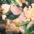 クックU5KOR2☆'s cooksnap of when they made ご飯がススム鶏肉とほうれん草の炒め物.