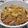 GavialMama's cooksnap of when they made 白菜と油揚げの炊いたん☆.