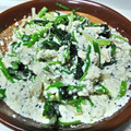 にじすき's cooksnap of when they made 白和え☆絹ごし豆腐＆ミツバ、簡単！.