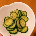 ぴかりんぼん's cooksnap of when they made 簡単☆韓国風キュウリのナムル.