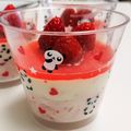 ぴかぴか☆'s cooksnap of when they made 簡単！苺と生クリームの三層ババロア♡.