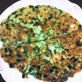 みちばん♡'s cooksnap of when they made 海老とわけぎの山芋焼き.