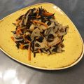 jyokun's cooksnap of when they made ひじき入り蓮根のきんぴら.