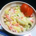 キャラメグ♪'s cooksnap of when they made コーンスープの素でコールスローサラダ.