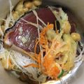 NancyHO's cooksnap of when they made 超簡単カツオのたたき梅納豆和え.