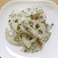 めなよ's cooksnap of when they made めちゃ美味しい蓮根と青のり最高(^^).