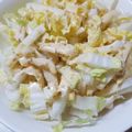 ダッフィ～'s cooksnap of when they made めちゃウマ♪白菜サラダ.