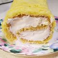 ＬＥＭＯＮ92's cooksnap of when they made クリームたっぷり✨ロールケーキ.