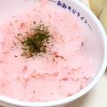めいちゃち's cooksnap of when they made 炊飯器で簡単キレイ！小エビご飯♪.