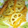 はる1005's cooksnap of when they made お母さんの味☆れんこんのキンピラ.