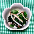 にきけん's cooksnap of when they made 白菜と青菜・かに蒲鉾の塩昆布あえ♪.