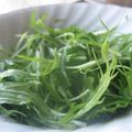 ちばたま's cooksnap of when they made 和えるだけ♪水菜のナムル.