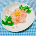 まあまま☆0403's cooksnap of when they made 春爛漫✿お花畑みたいなちらし寿司❀.